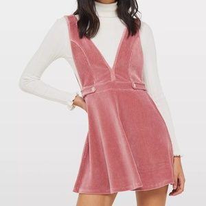 Miss Selfridge petite mini cord pinafore US 8 NWT